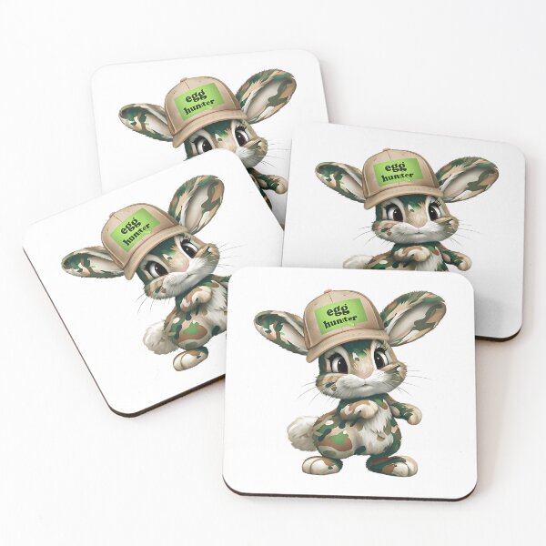 Item preview, Camuflage Egg Hunter  Funny Easter Bunny In Military Gear designed and sold by lipscomb-marlin.