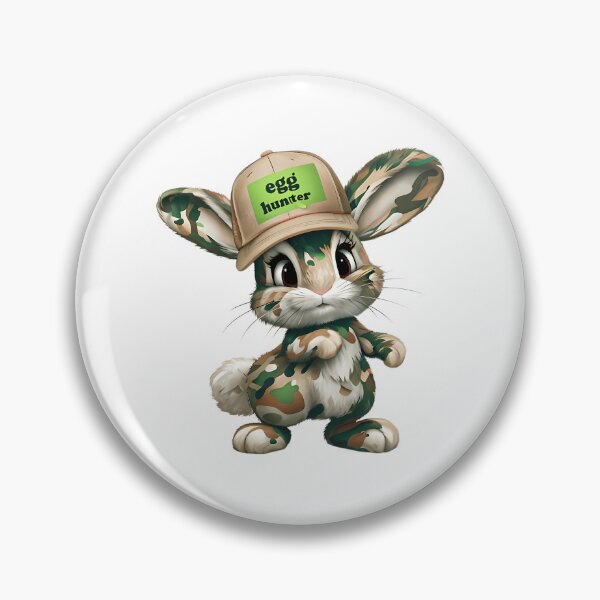 Item preview, Camuflage Egg Hunter  Funny Easter Bunny In Military Gear designed and sold by lipscomb-marlin.