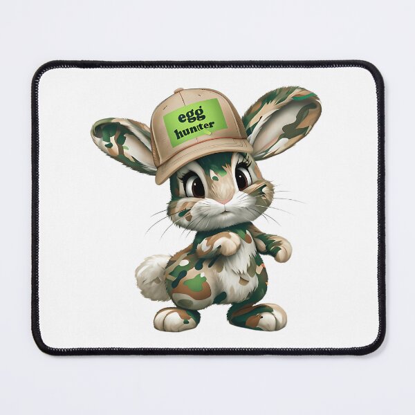 Item preview, Camuflage Egg Hunter Funny Easter Bunny In Military Gear designed and sold by lipscomb-marlin.