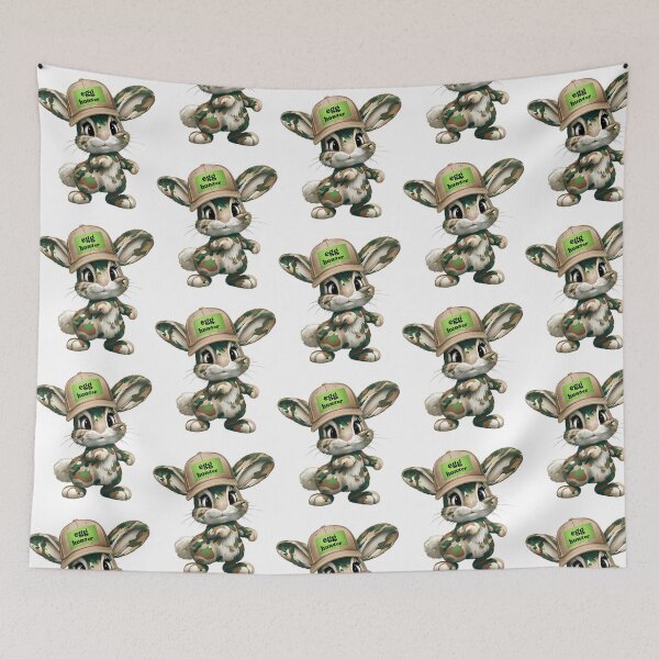 Item preview, Camuflage Egg Hunter  Funny Easter Bunny In Military Gear designed and sold by lipscomb-marlin.