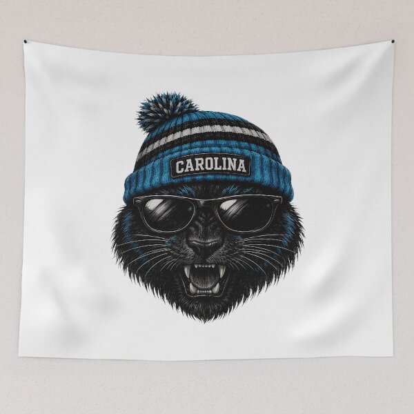 Item preview, Cool Carolina Panther Beanie Style designed and sold by NaviSilvas2001.