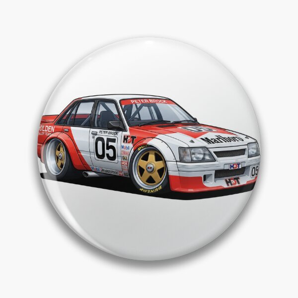 Item preview, Peter Brock V8 Supercar Cartoon designed and sold by ToonMyRide.