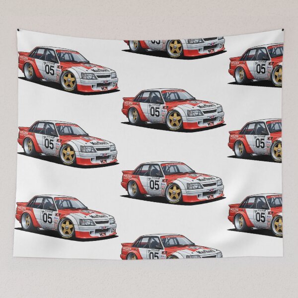 Artikelvorschau, Peter Brock V8 Supercar Cartoon entworfen und verkauft von ToonMyRide.