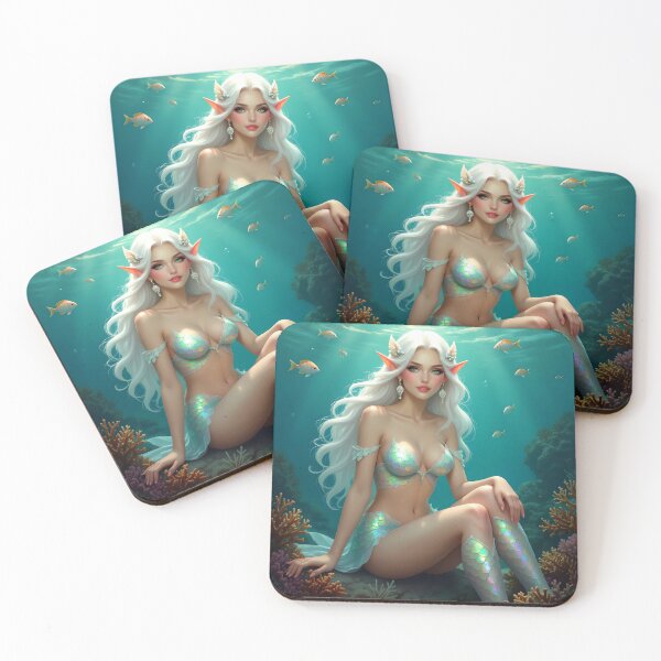 Item preview, Nereid Pose #3 designed and sold by Jaenne.studio.