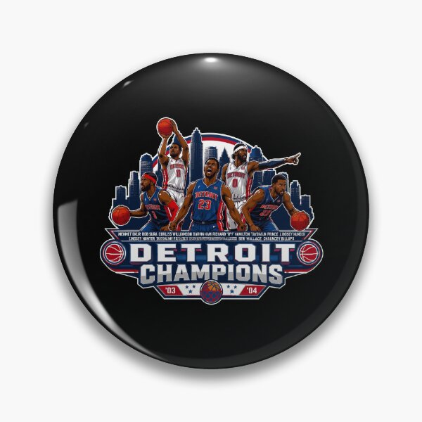 Item preview, Detroit Basketball Champions Skyline Retro Graphic designed and sold by jakaylinras.