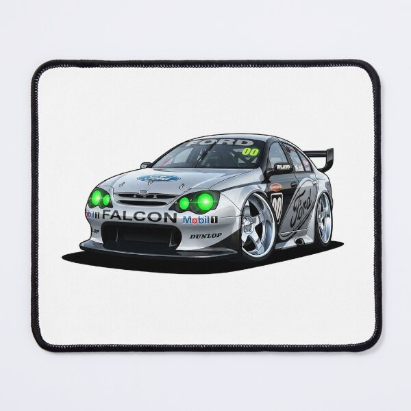 Item preview, Craig Lowndes V8 Supercar Cartoon designed and sold by ToonMyRide.