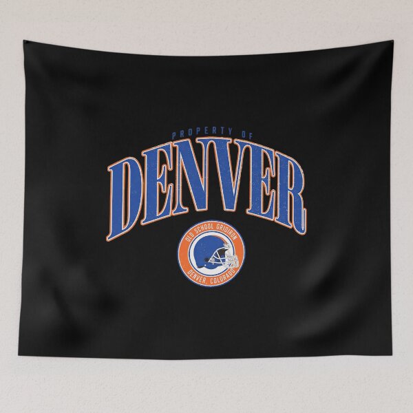 Item preview, Retro Denver Football Old School Gridiron designed and sold by Gabrielle46818.