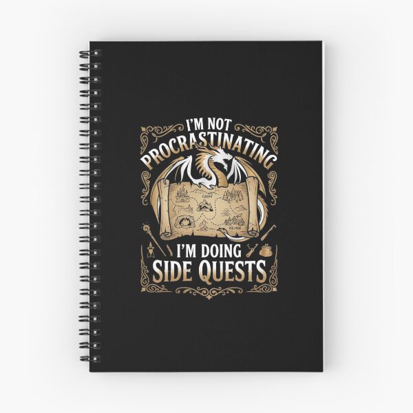 Item preview, I'm Not Procrastinating I'm Doing Side Quests Fantasy Gamer Design designed and sold by Ostericaimusa.