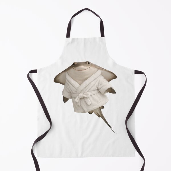 Item preview, Cozy Stingray in a White Bathrobe designed and sold by Sillytoe.