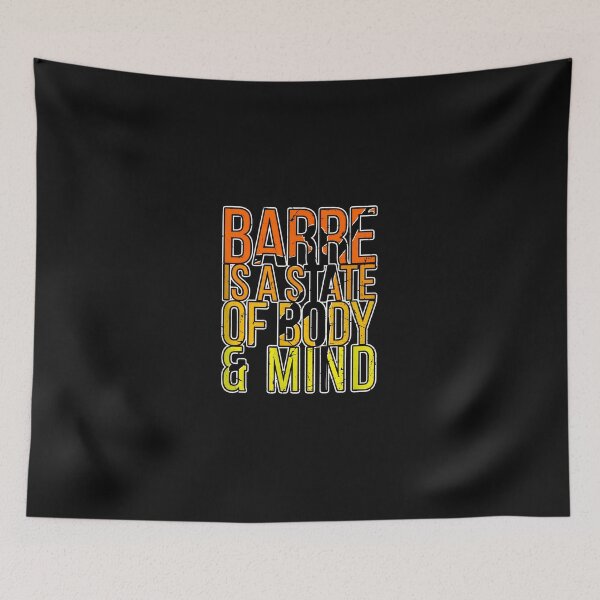 Item preview, 1.....Barre State Of Body & Mind Distressed Design designed and sold by przfaxlkdv.
