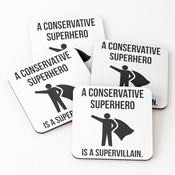 Item preview, A Conservative Superhero Is A Supervillain designed and sold by emonie-anson.