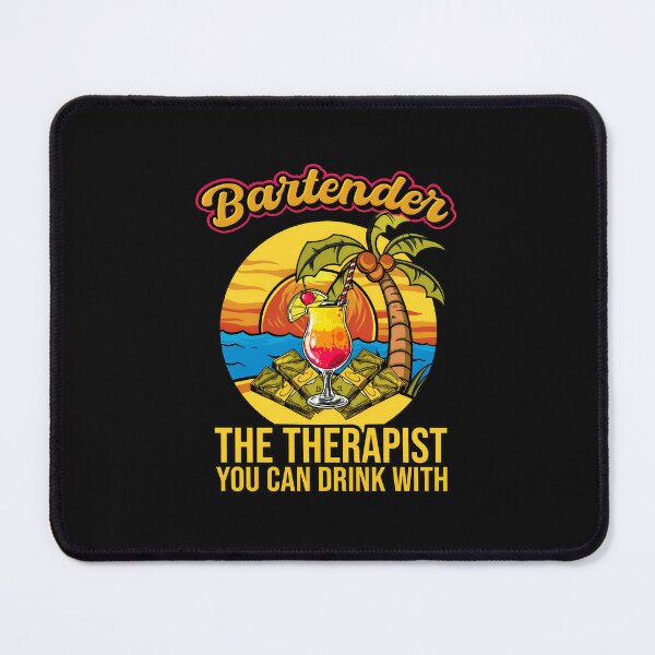 Item preview, Bartender The Therapist You Can Drink With Tropical Cocktail designed and sold by przfaxlkdv.