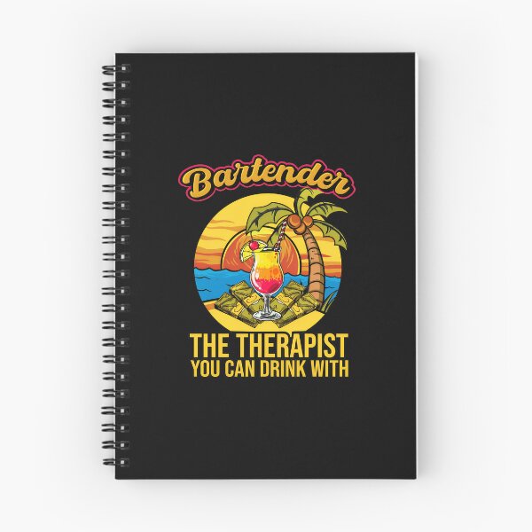 Item preview, Bartender The Therapist You Can Drink With Tropical Cocktail designed and sold by przfaxlkdv.