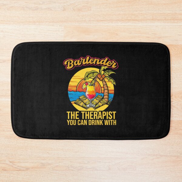 Item preview, Bartender The Therapist You Can Drink With Tropical Cocktail designed and sold by przfaxlkdv.