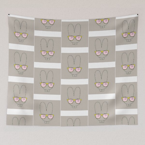 Item preview, Easter Bunny Badass And Funny With Glassesnr 4 Egg Hunt Squad Chilling Peeps designed and sold by lipscomb-marlin.