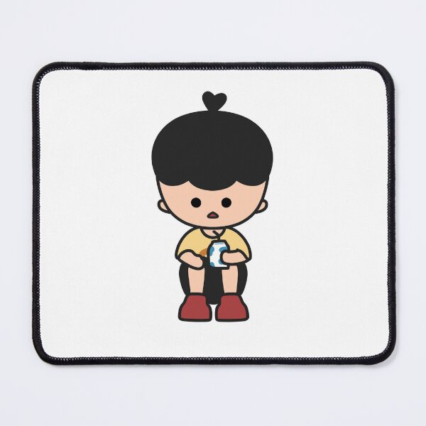 Item preview, Cute Little Boy with Milk - KURA designed and sold by KURA - Cozy inside.