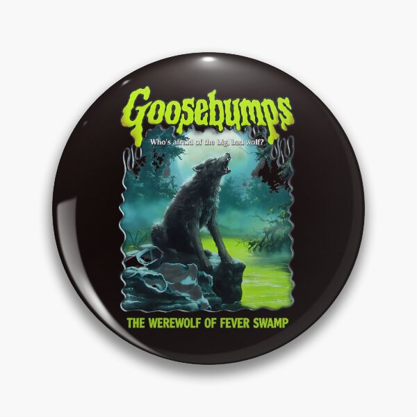 Item preview, Goosebumps Werewolf Fever Swamp Retro Horror Wolf designed and sold by findOutDraw.
