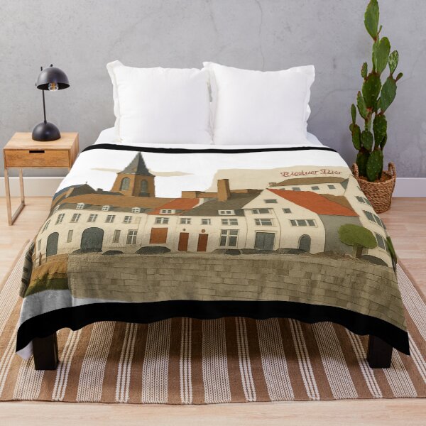 Item preview, Maastricht Netherlands Vintage Dutch Architecture Art designed and sold by FestivityFinds.