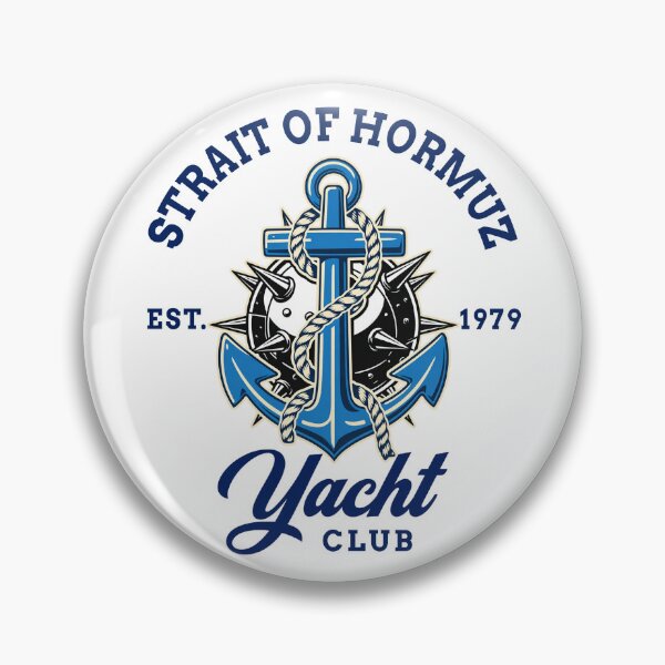 Item preview, Strait of Hormuz Nautical Humor Yacht Club designed and sold by RocketSnail68.