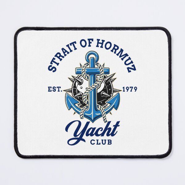 Item preview, Strait of Hormuz Nautical Humor Yacht Club designed and sold by RocketSnail68.