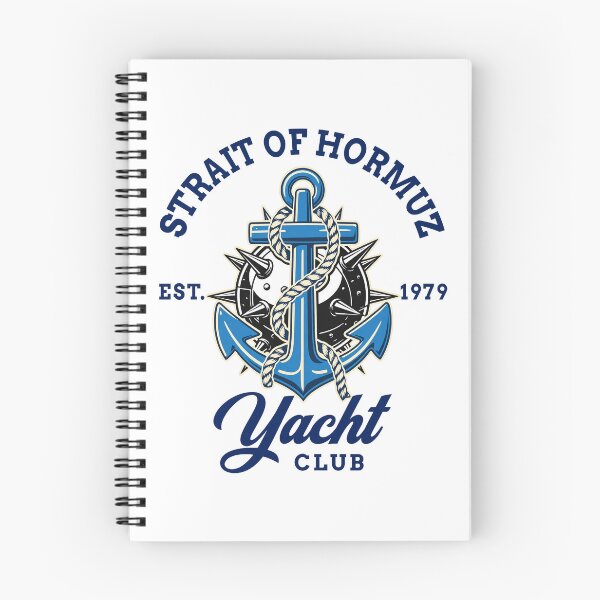 Item preview, Strait of Hormuz Nautical Humor Yacht Club designed and sold by RocketSnail68.
