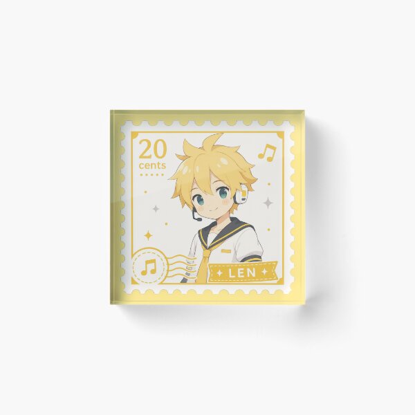 Item preview, kagamine len postage stamp designed and sold by lilypadblue.