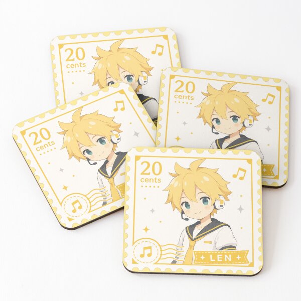 Item preview, kagamine len postage stamp designed and sold by lilypadblue.