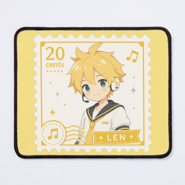 Item preview, kagamine len postage stamp designed and sold by lilypadblue.
