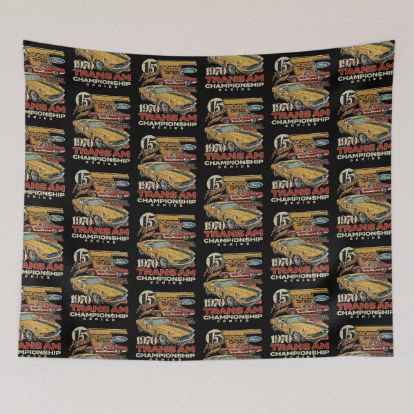 Item preview, Vintage 1970s Muscle Car Racing Retro Graphic designed and sold by Jmiame12.