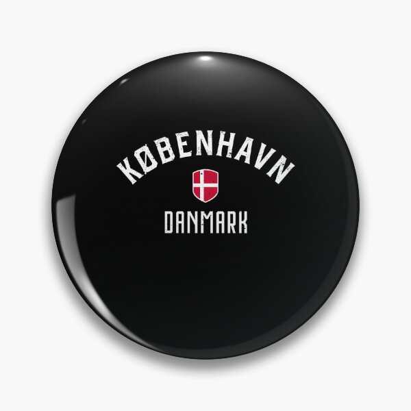 Item preview, Copenhagen Denmark Flag Shield  City designed and sold by MOSYC.