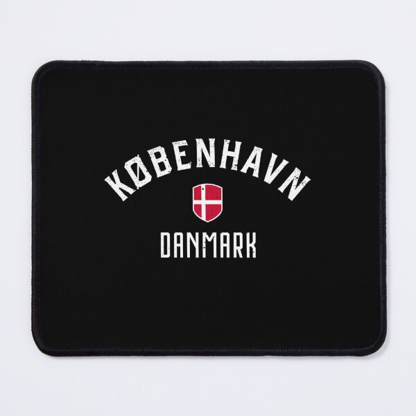 Item preview, Copenhagen Denmark Flag Shield City designed and sold by MOSYC.
