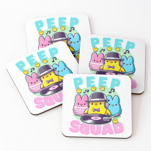 Item preview, Easter Peeps Vinyl - Peep Squad designed and sold by lipscomb-marlin.