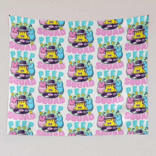 Item preview, Easter Peeps Vinyl - Peep Squad designed and sold by lipscomb-marlin.