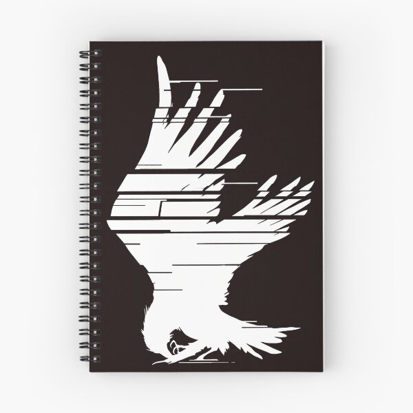 Item preview, Glitch Bird Silhouette Graphic Art designed and sold by findOutDraw.