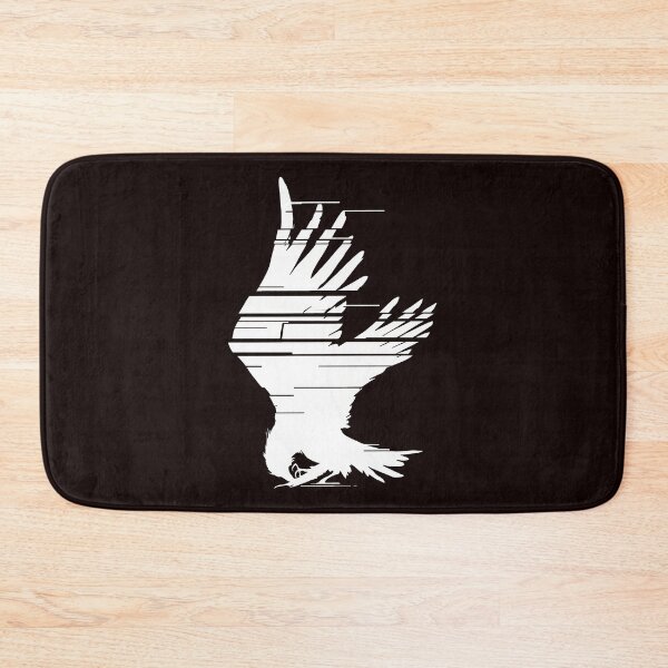 Item preview, Glitch Bird Silhouette Graphic Art designed and sold by findOutDraw.