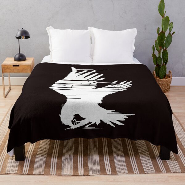 Item preview, Glitch Bird Silhouette Graphic Art designed and sold by findOutDraw.
