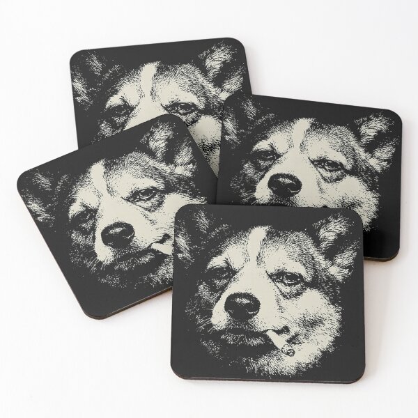 Item preview, Corgi Smoking Dog Owner Pet Lover designed and sold by CharlieConon.