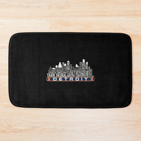Item preview, Detroit Baseball Stars Skyline Word Cloud designed and sold by sellItzhak23.