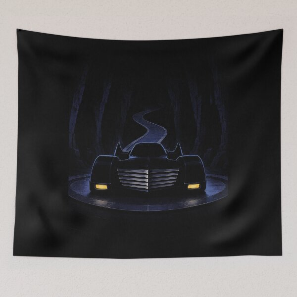 Item preview, Stealth Hero Car Cave Garage Art designed and sold by The Mellonaire.