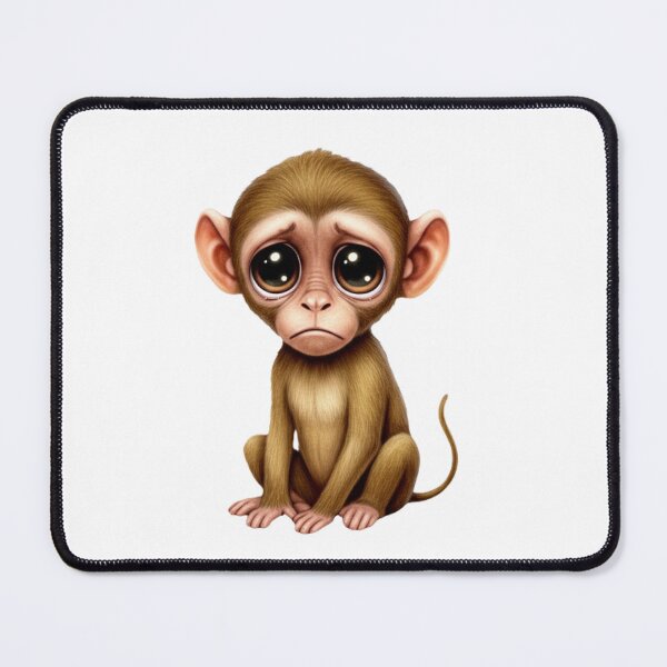 Item preview, Rhesus Monkey: Tender Eyes Collection designed and sold by EscapeArtist13.