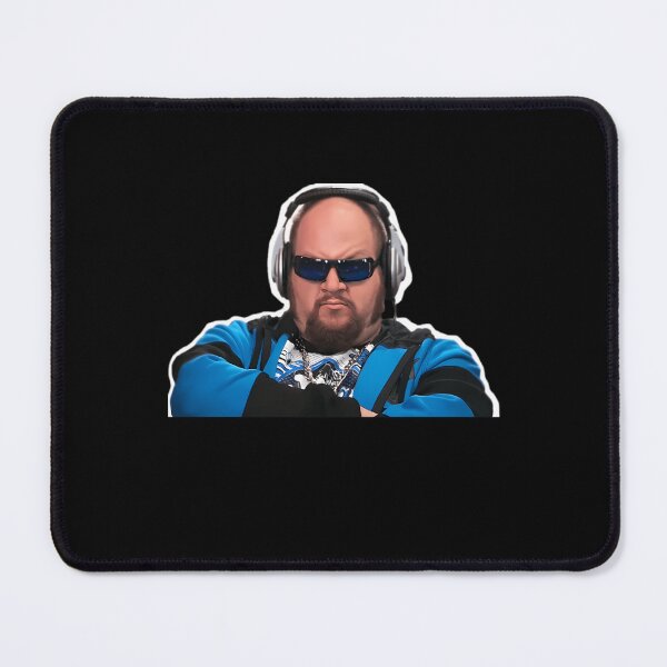 Item preview, Gustavo Rocque Headphones Blue Jacket Character designed and sold by WickedandLovely.