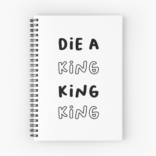 Item preview, Die A King King King - Abstract Typography Art Design designed and sold by lillian-mcclin.
