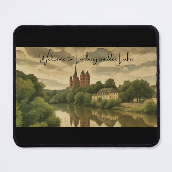 Item preview, Welcome To Limburg An Der Lahn Germany Cathedral designed and sold by FestivityFinds.