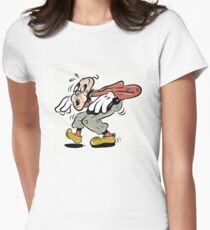 Sneaky Women's Fitted T-Shirt