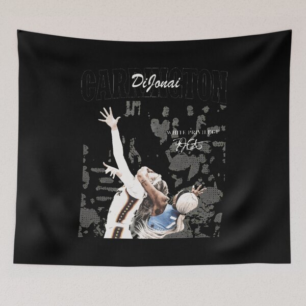 Item preview, DiJonai Carrington Vintage Basketball Collage designed and sold by Gardenhire12.
