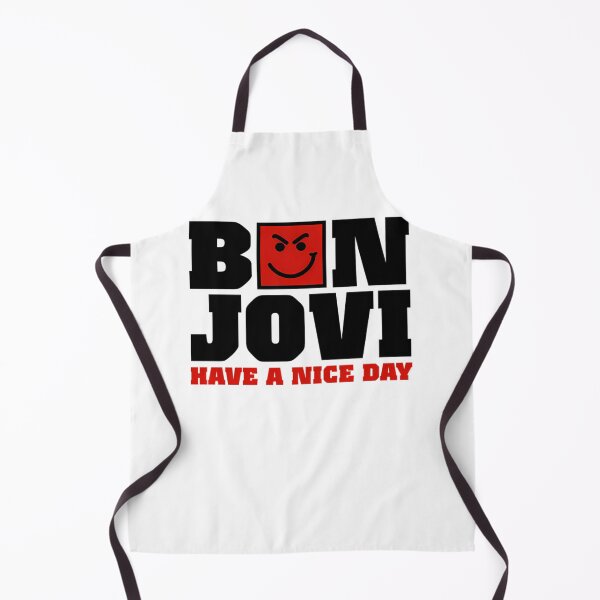 Item preview, Bon Jovi Have A Nice Day Smiley Face designed and sold by WickedandLovely.