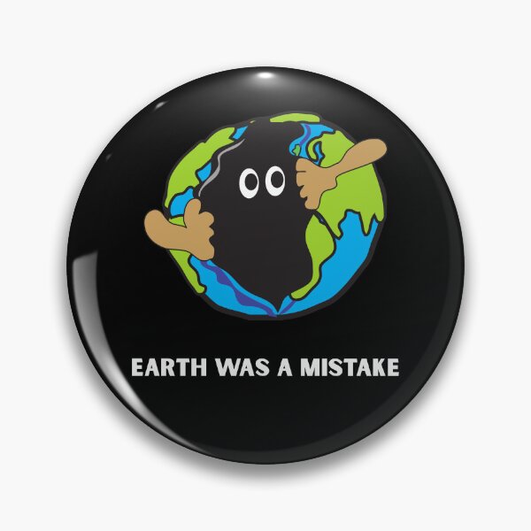 Item preview, Earth Was a Mistake | Funny Black Hole | Space Humor designed and sold by ContigoART.