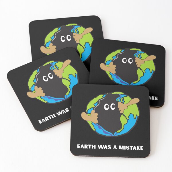 Item preview, Earth Was a Mistake | Funny Black Hole | Space Humor designed and sold by ContigoART.