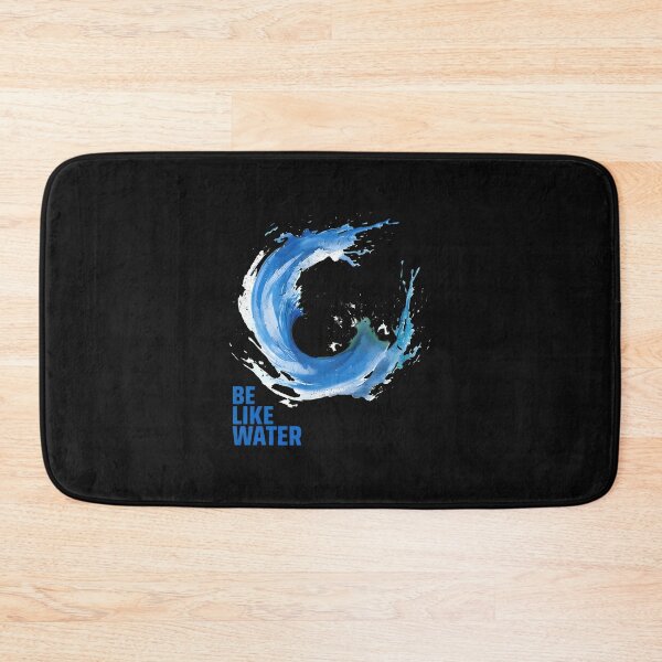 Item preview, Be Like Water Wave Graphic Inspirational designed and sold by przfaxlkdv.