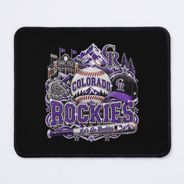 Item preview, Colorado Mountain Baseball Sparkle Design designed and sold by JasonRoge96759.